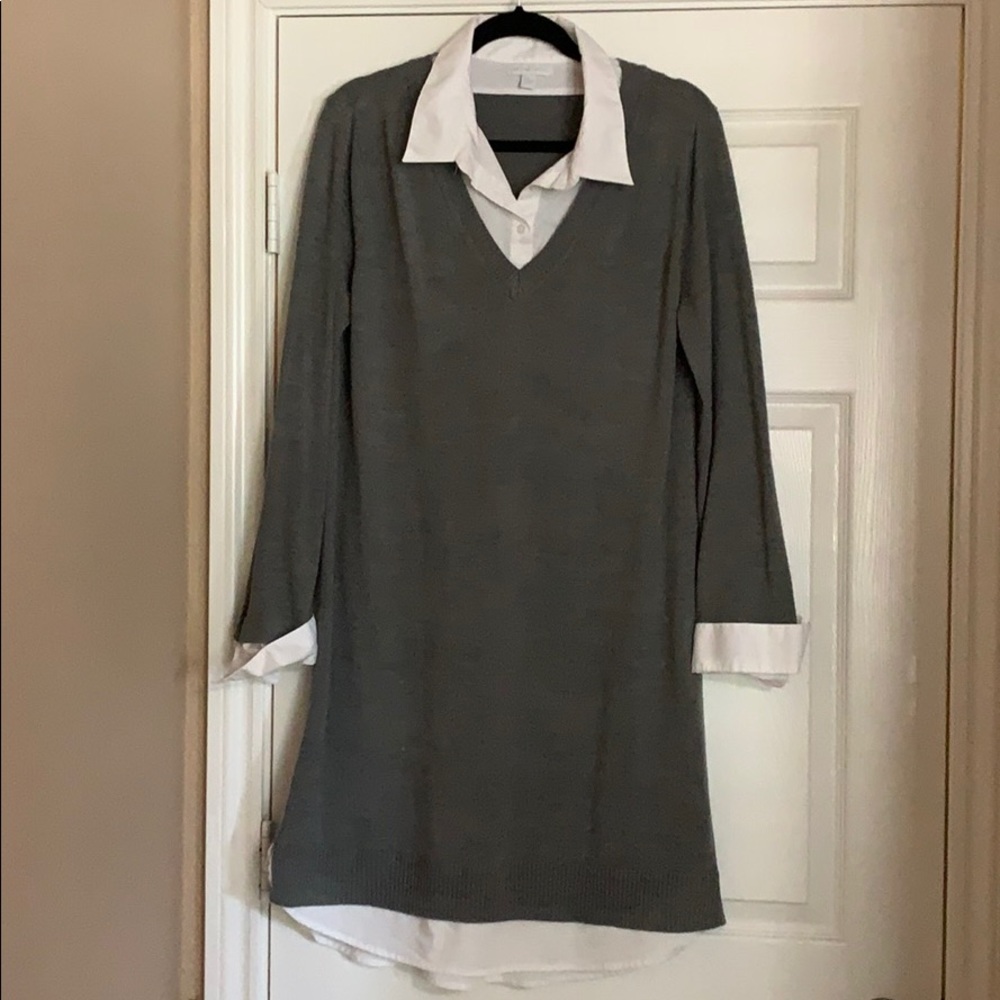 Gray Sweater Dress